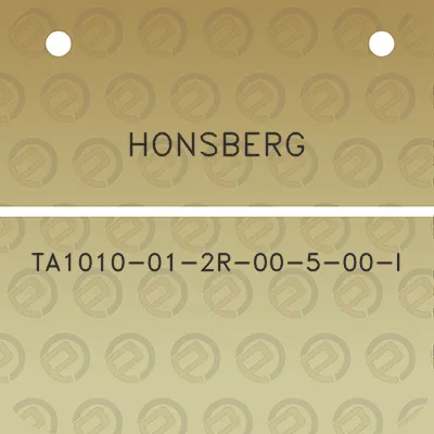 honsberg-ta1010-01-2r-00-5-00-l