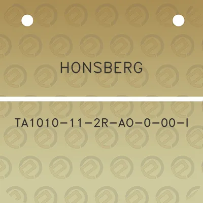 honsberg-ta1010-11-2r-ao-0-00-l