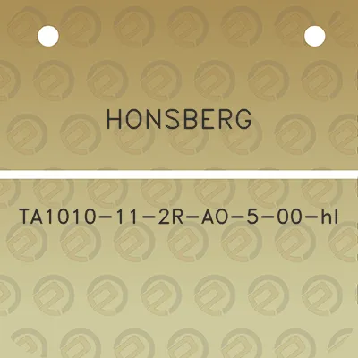 honsberg-ta1010-11-2r-ao-5-00-hl