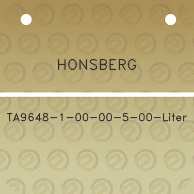 honsberg-ta9648-1-00-00-5-00-liter