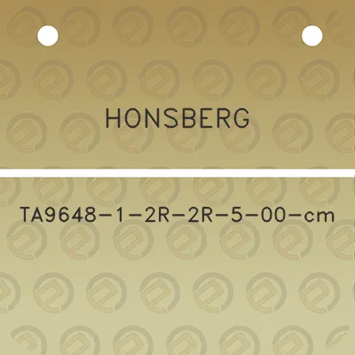 honsberg-ta9648-1-2r-2r-5-00-cm