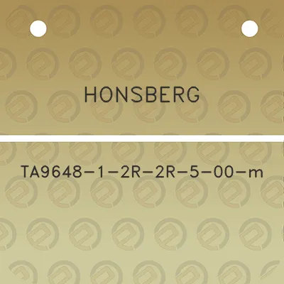 honsberg-ta9648-1-2r-2r-5-00-m