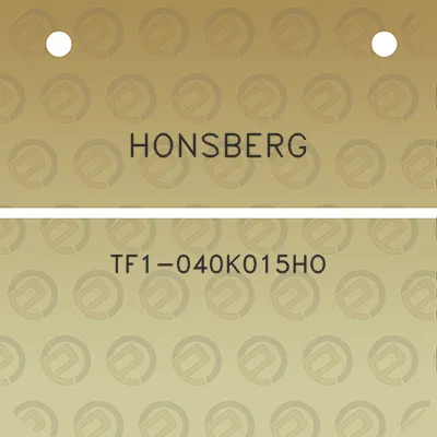 honsberg-tf1-040k015ho