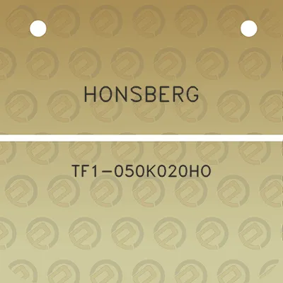 honsberg-tf1-050k020ho