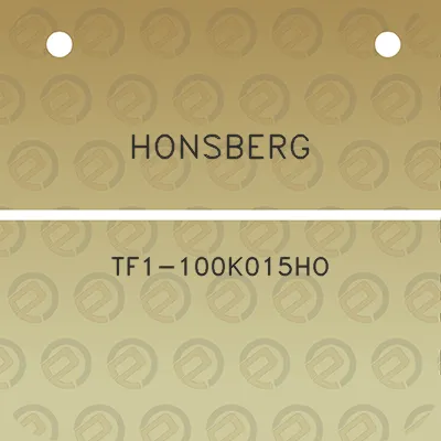 honsberg-tf1-100k015ho