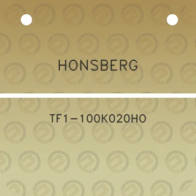 honsberg-tf1-100k020ho