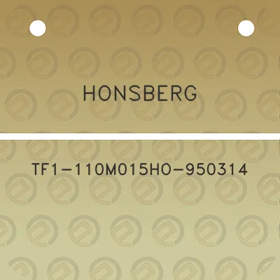 honsberg-tf1-110m015ho-950314