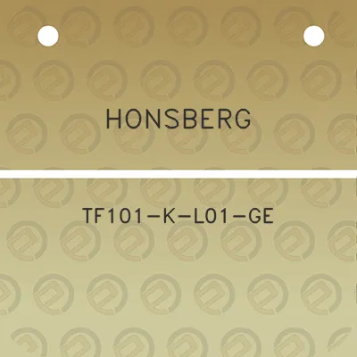 honsberg-tf101-k-l01-ge