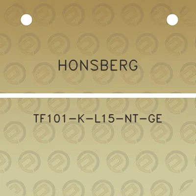 honsberg-tf101-k-l15-nt-ge