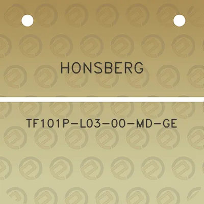 honsberg-tf101p-l03-00-md-ge