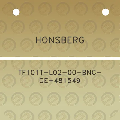 honsberg-tf101t-l02-00-bnc-ge-481549