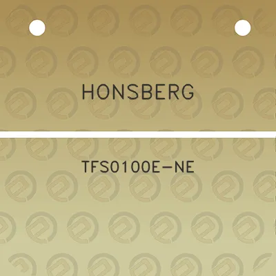 honsberg-tfs0100e-ne