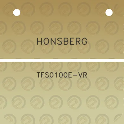 honsberg-tfs0100e-vr