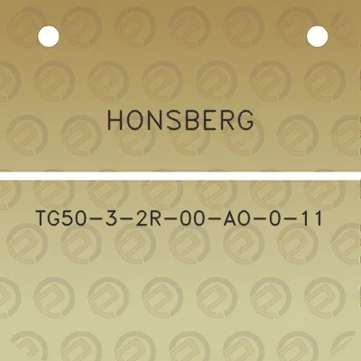 honsberg-tg50-3-2r-00-ao-0-11