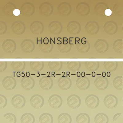 honsberg-tg50-3-2r-2r-00-0-00