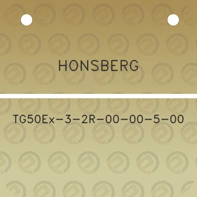 honsberg-tg50ex-3-2r-00-00-5-00