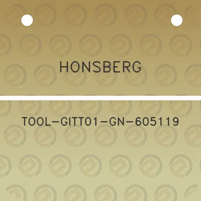 honsberg-tool-gitt01-gn-605119