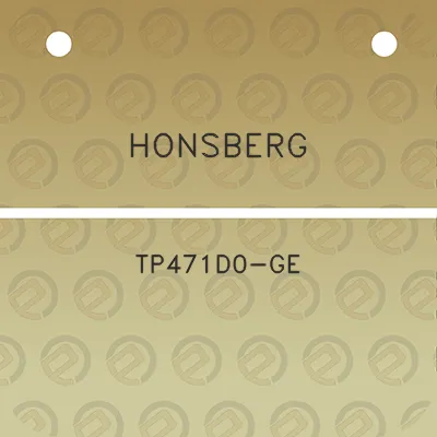 honsberg-tp471d0-ge