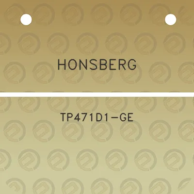 honsberg-tp471d1-ge