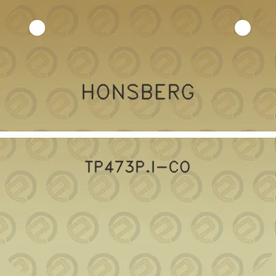 honsberg-tp473pi-co