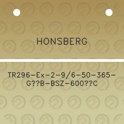 honsberg-tr296-ex-2-96-50-365-g12b-bsz-600c