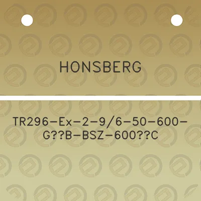 honsberg-tr296-ex-2-96-50-600-g12b-bsz-600c