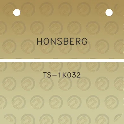 honsberg-ts-1k032