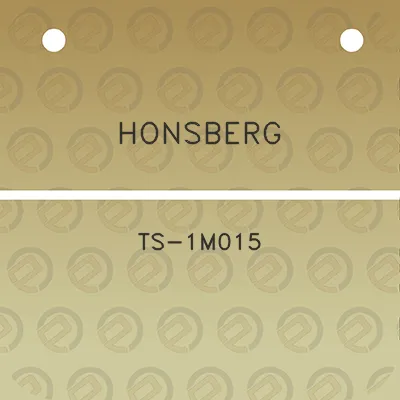 honsberg-ts-1m015