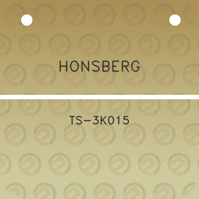 honsberg-ts-3k015