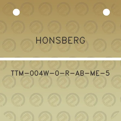 honsberg-ttm-004w-0-r-ab-me-5