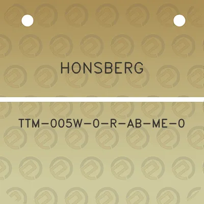 honsberg-ttm-005w-0-r-ab-me-0