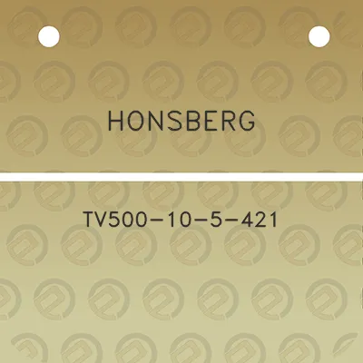 honsberg-tv500-10-5-421