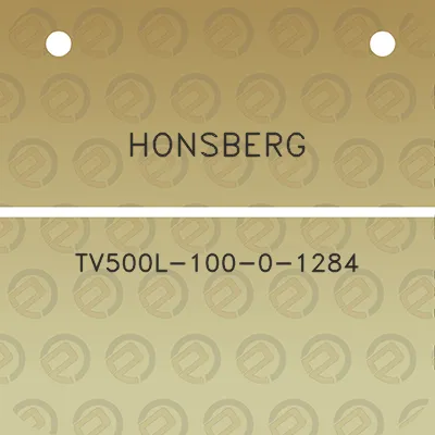 honsberg-tv500l-100-0-1284