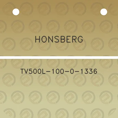 honsberg-tv500l-100-0-1336