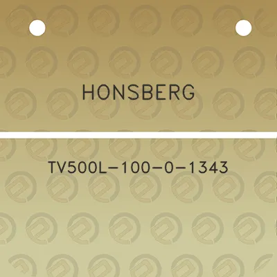 honsberg-tv500l-100-0-1343