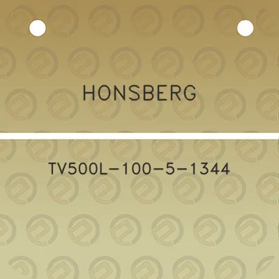 honsberg-tv500l-100-5-1344