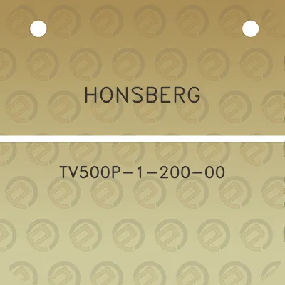 honsberg-tv500p-1-200-00