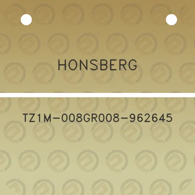 honsberg-tz1m-008gr008-962645