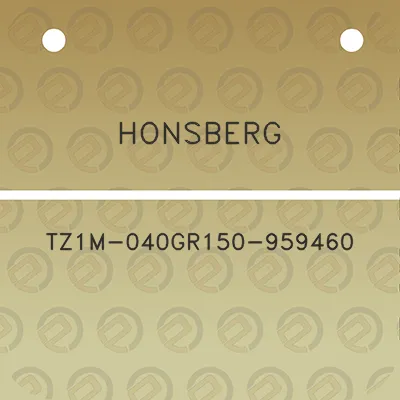 honsberg-tz1m-040gr150-959460