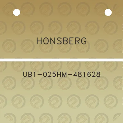 honsberg-ub1-025hm-481628