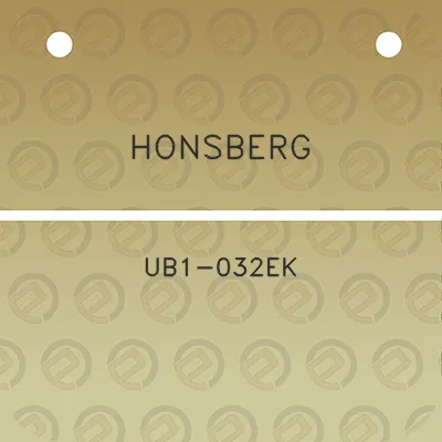 honsberg-ub1-032ek