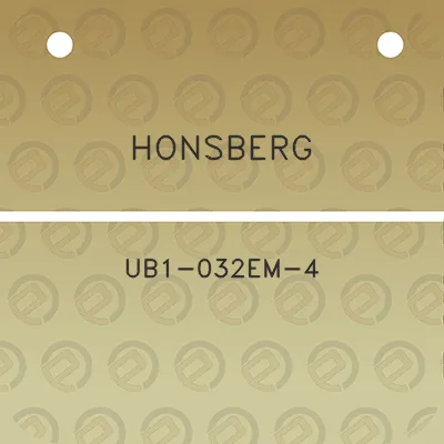 honsberg-ub1-032em-4