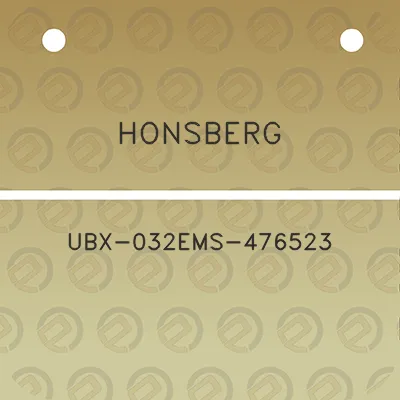 honsberg-ubx-032ems-476523