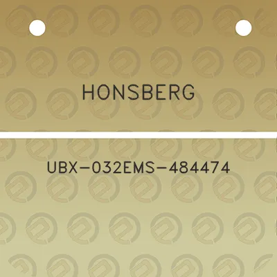 honsberg-ubx-032ems-484474