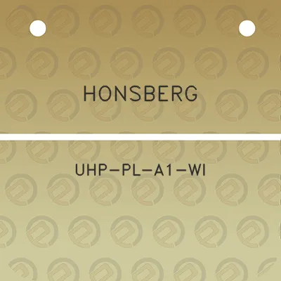 honsberg-uhp-pl-a1-wi