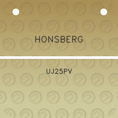 honsberg-uj25pv