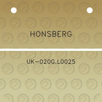 honsberg-uk-020gl0025