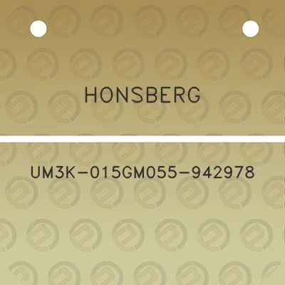 honsberg-um3k-015gm055-942978