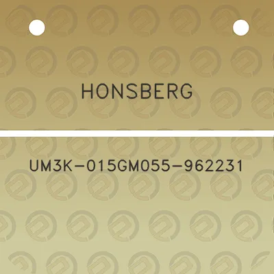 honsberg-um3k-015gm055-962231