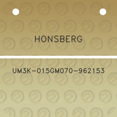 honsberg-um3k-015gm070-962153